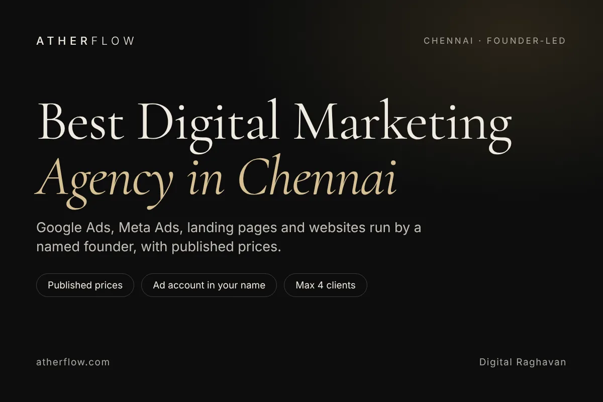 Best Digital Marketing Agency in Chennai | AtherFlow